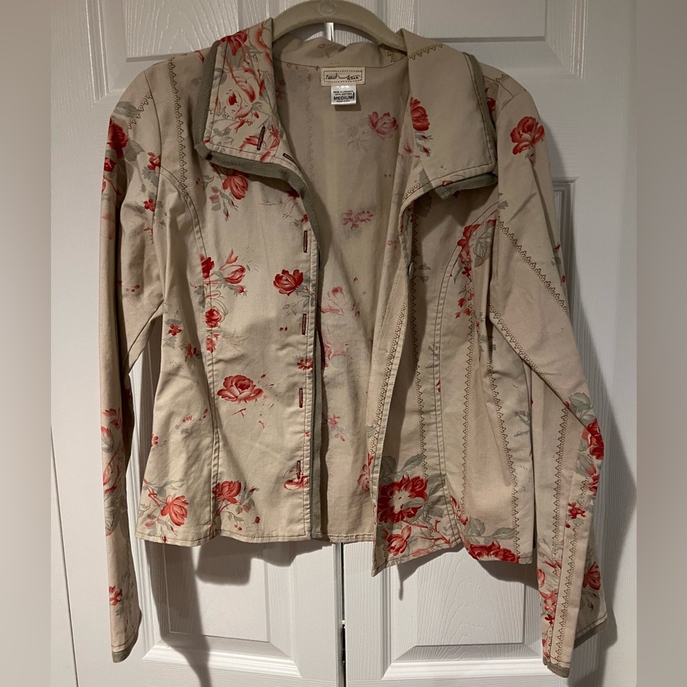 neesh by D.A.R. Pink Floral Jacket